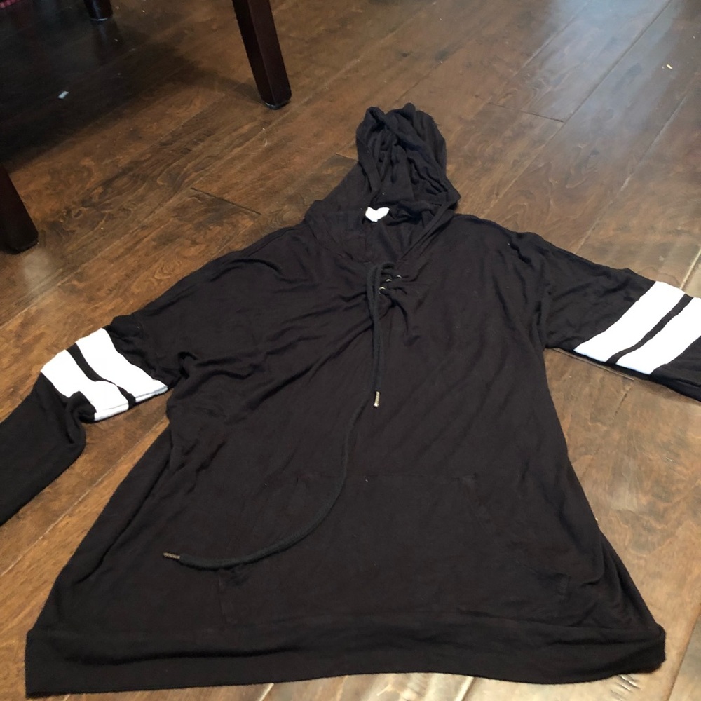 Lightweight T-shirt hoodie